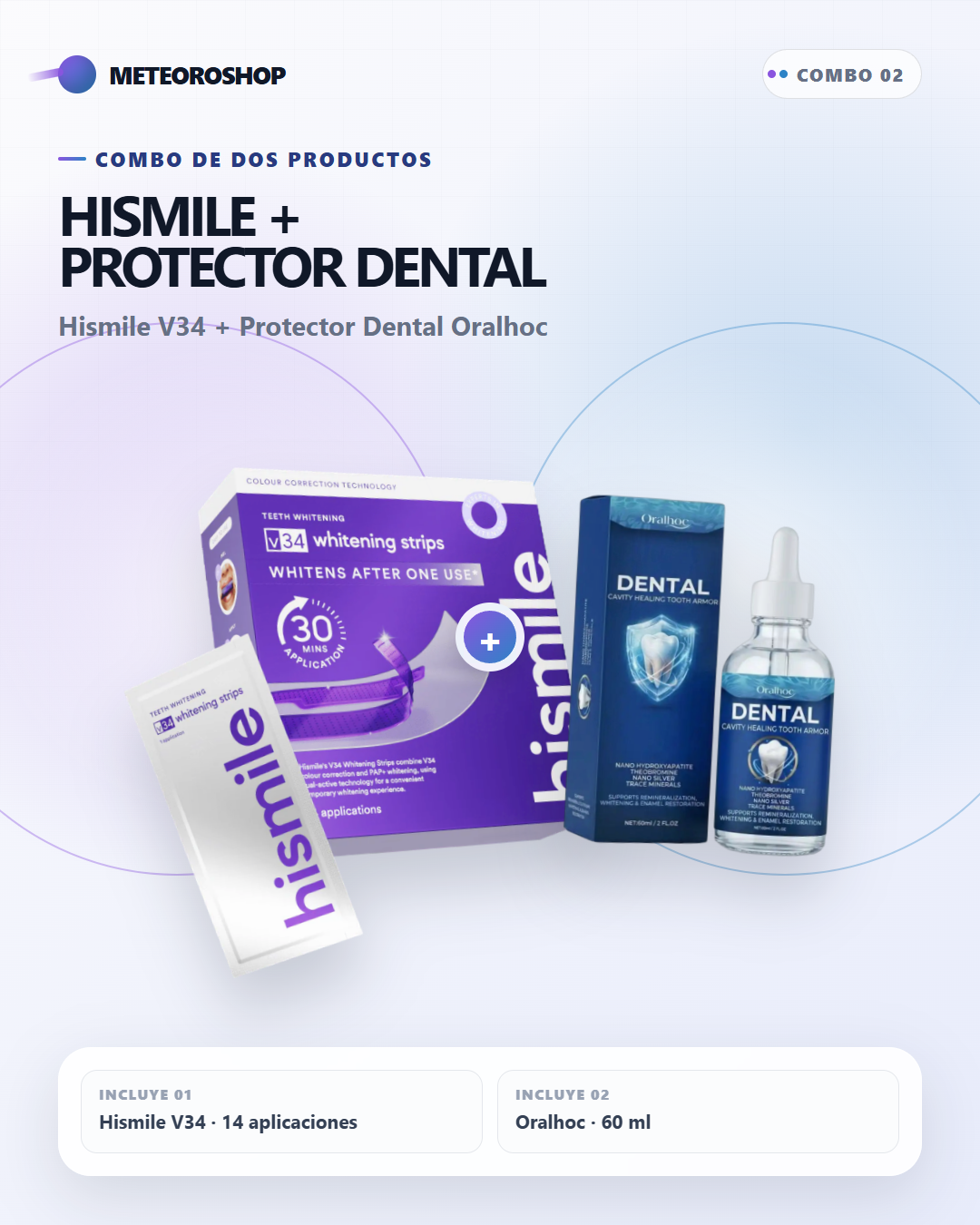 Combo Sonrisa Protegida - Hismile + Oralhoc